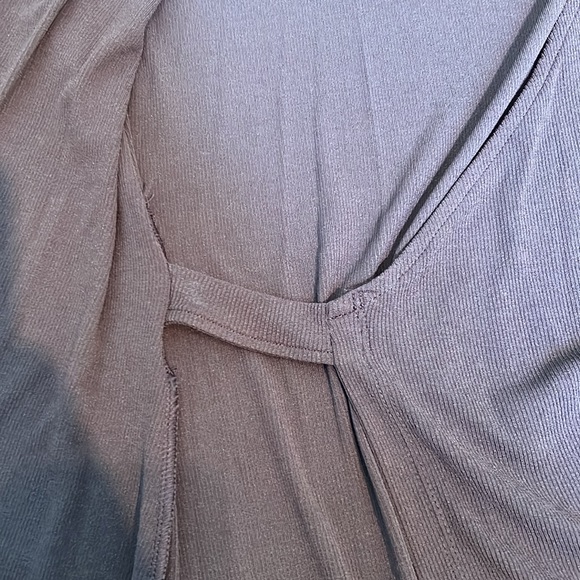 NWT H &M Divided Brown Wrap Dress. Size XXL - Picture 7 of 7